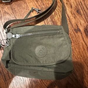 Kipling Khaki Messenger Bag